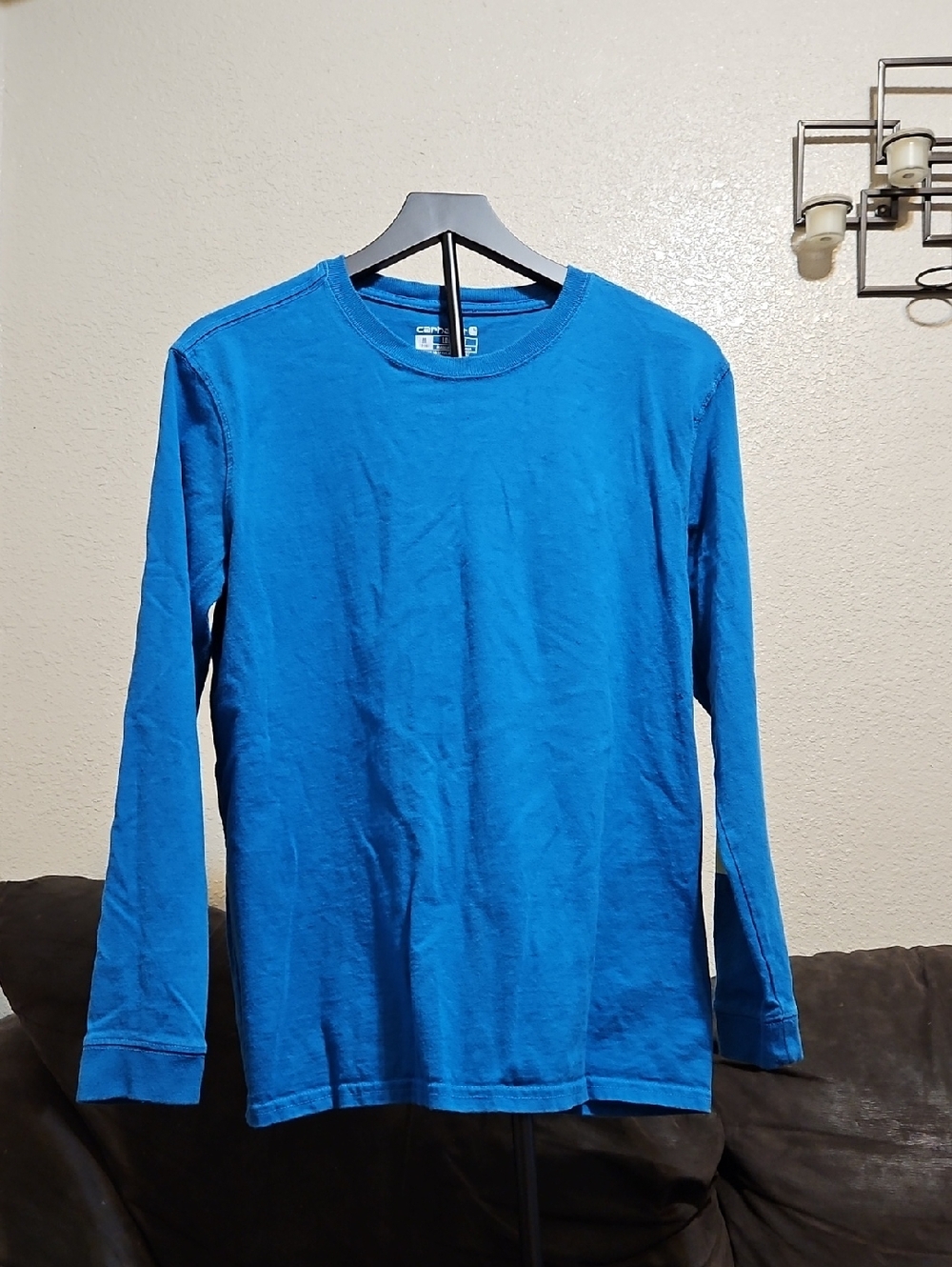 Carhartt Women's Long-Sleeve Crew Tee - Blue